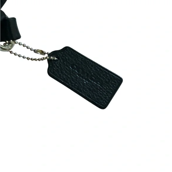 COACH 2014 ISABELLE 2 WAY Black Pebbled Leather Shoulder Crossbody Purse 34511 - Picture 6 of 8